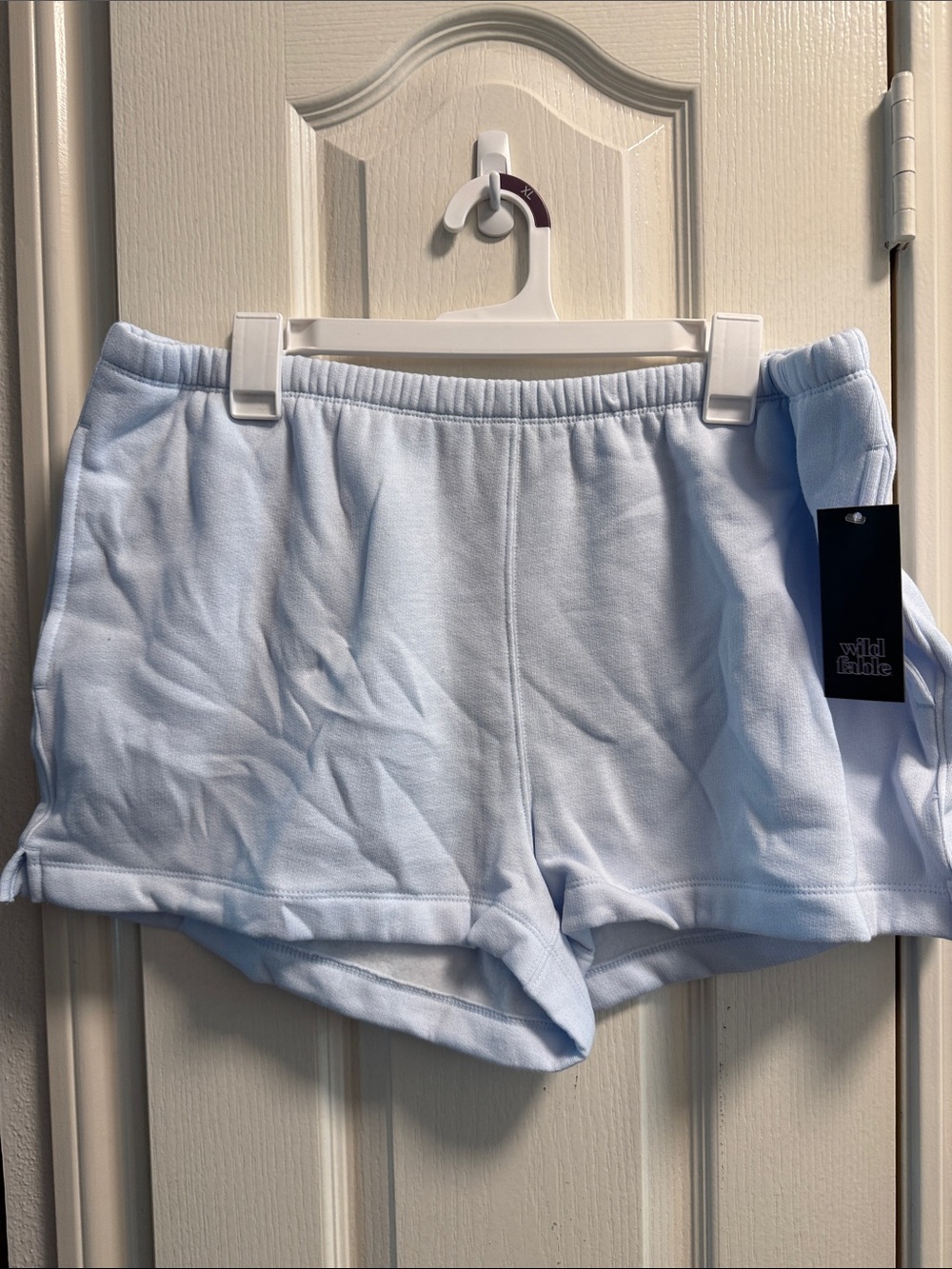 wild fable Pale Blue Knit Athletic Shorts